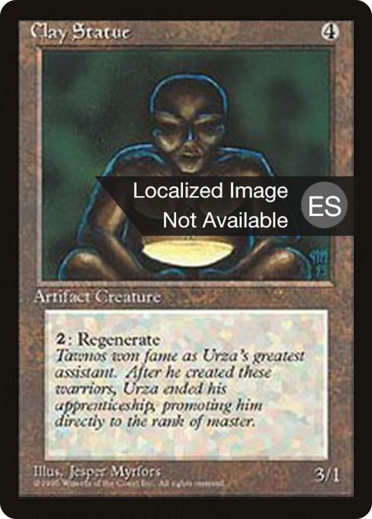 Clay Statue Card Image