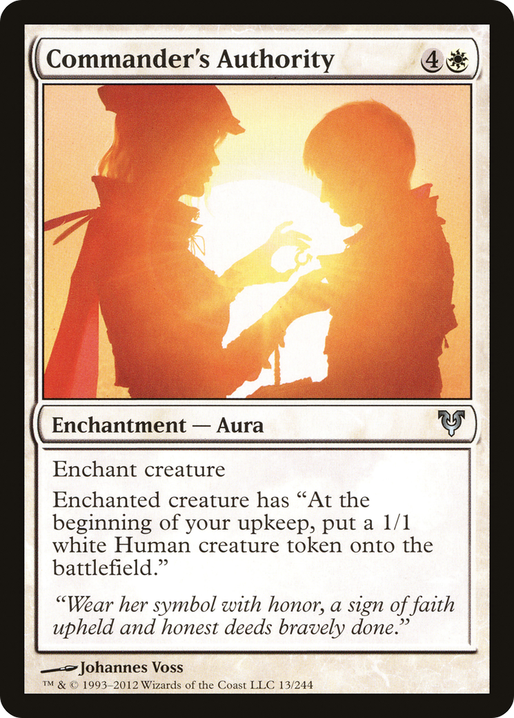 Commander's Authority Card Image