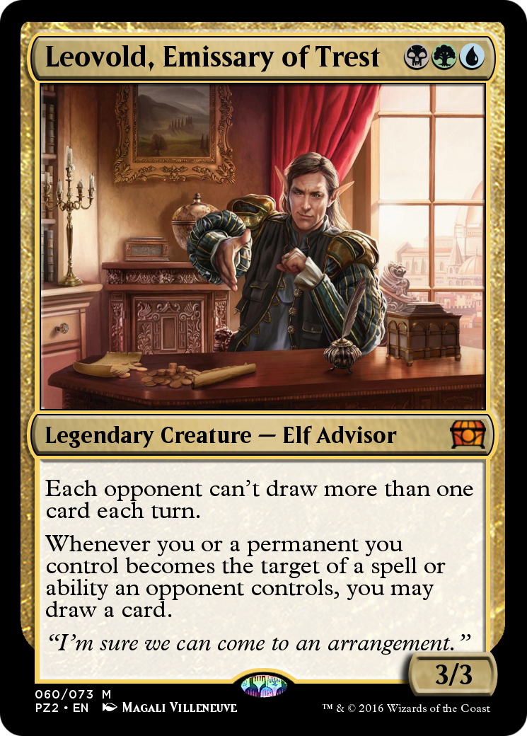 Leovold, Emissary of Trest Card Image