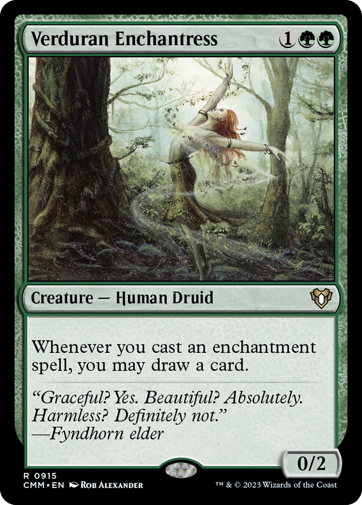 Verduran Enchantress Card Image