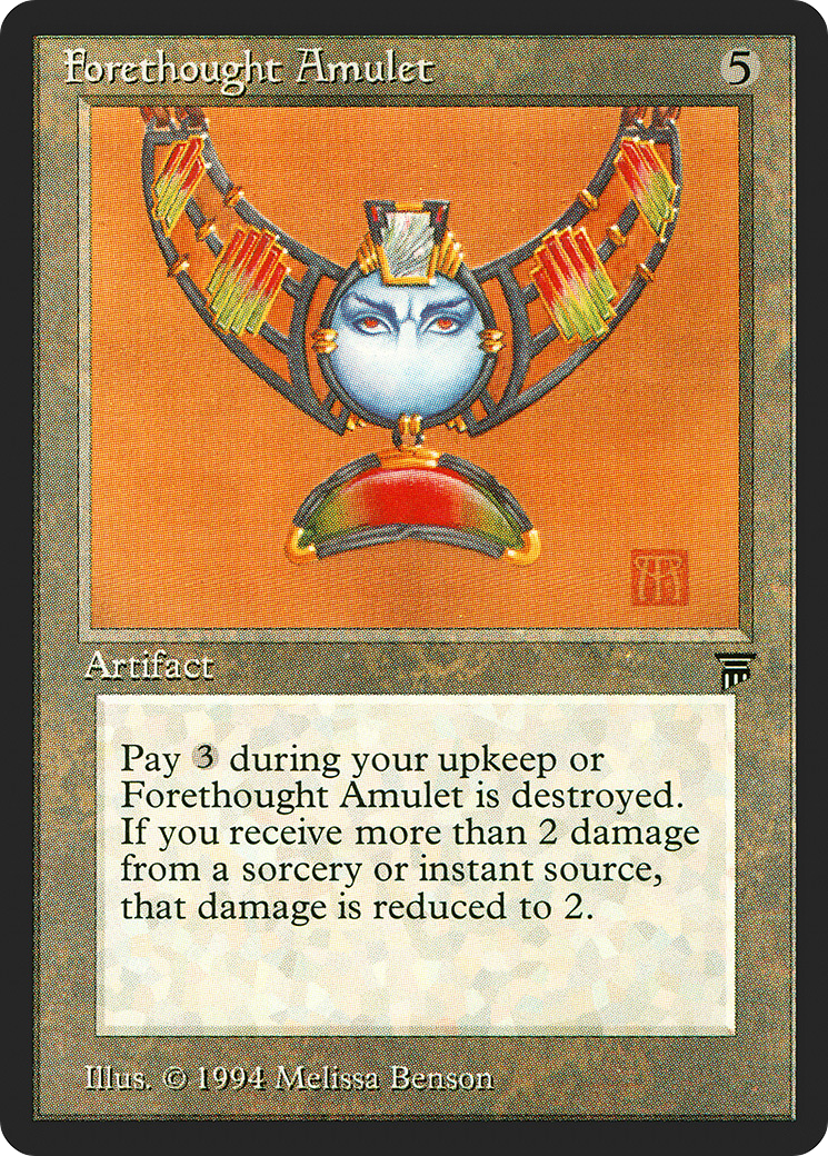 Forethought Amulet Card Image