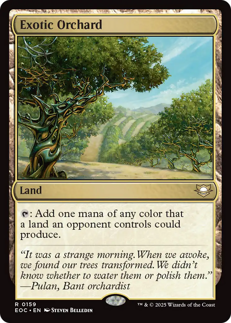 Exotic Orchard Card Image
