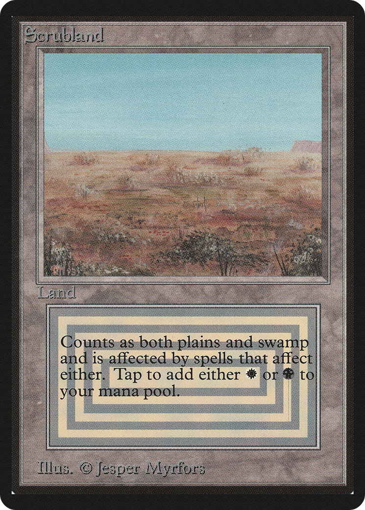 Scrubland Card Image