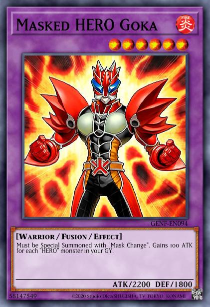 Masked HERO Goka Card Image