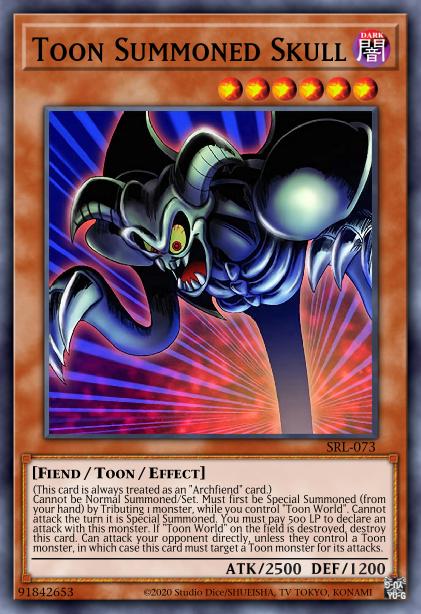 Toon Summoned Skull Card Image