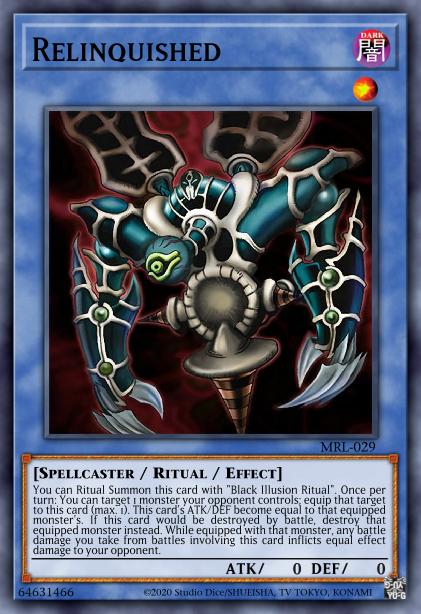 Relinquished Card Image