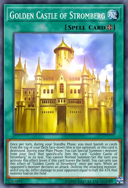 Golden Castle of Stromberg Card Image