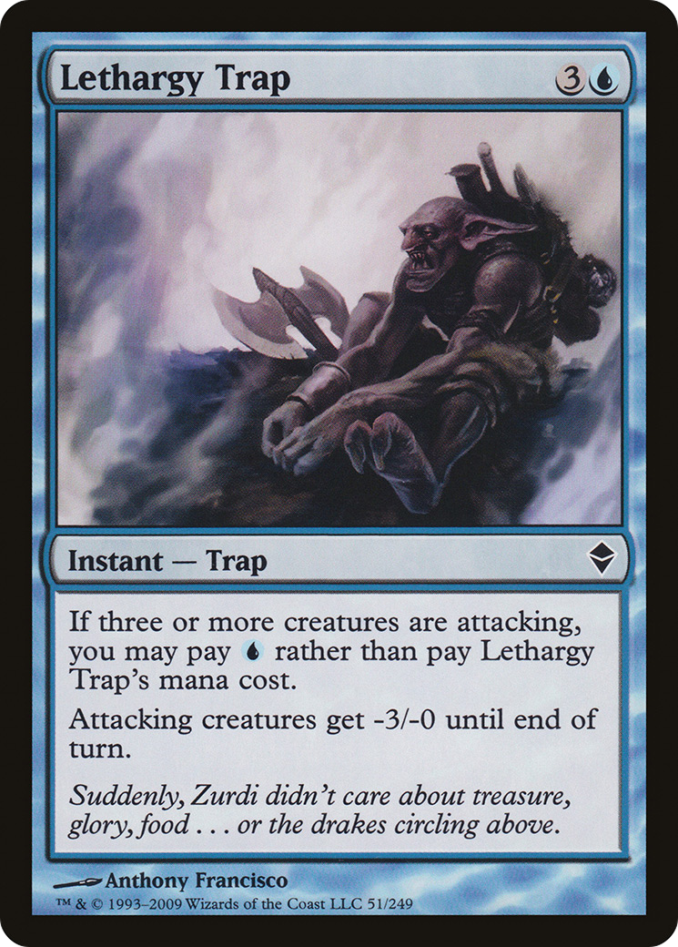 Lethargy Trap Card Image