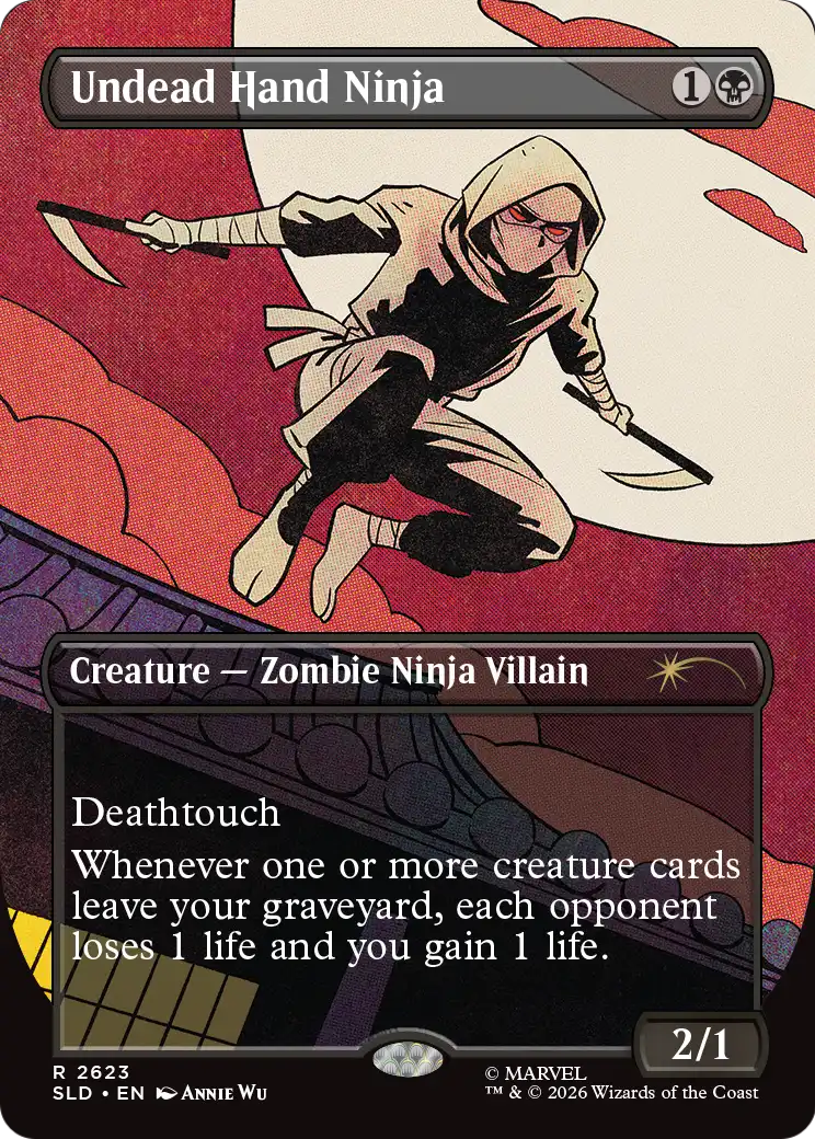 Undead Hand Ninja Card Image