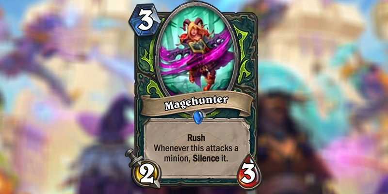 Magehunter is a New Demon Hunter Card Revealed for Hearthstone's Scholomance Academy Expansion