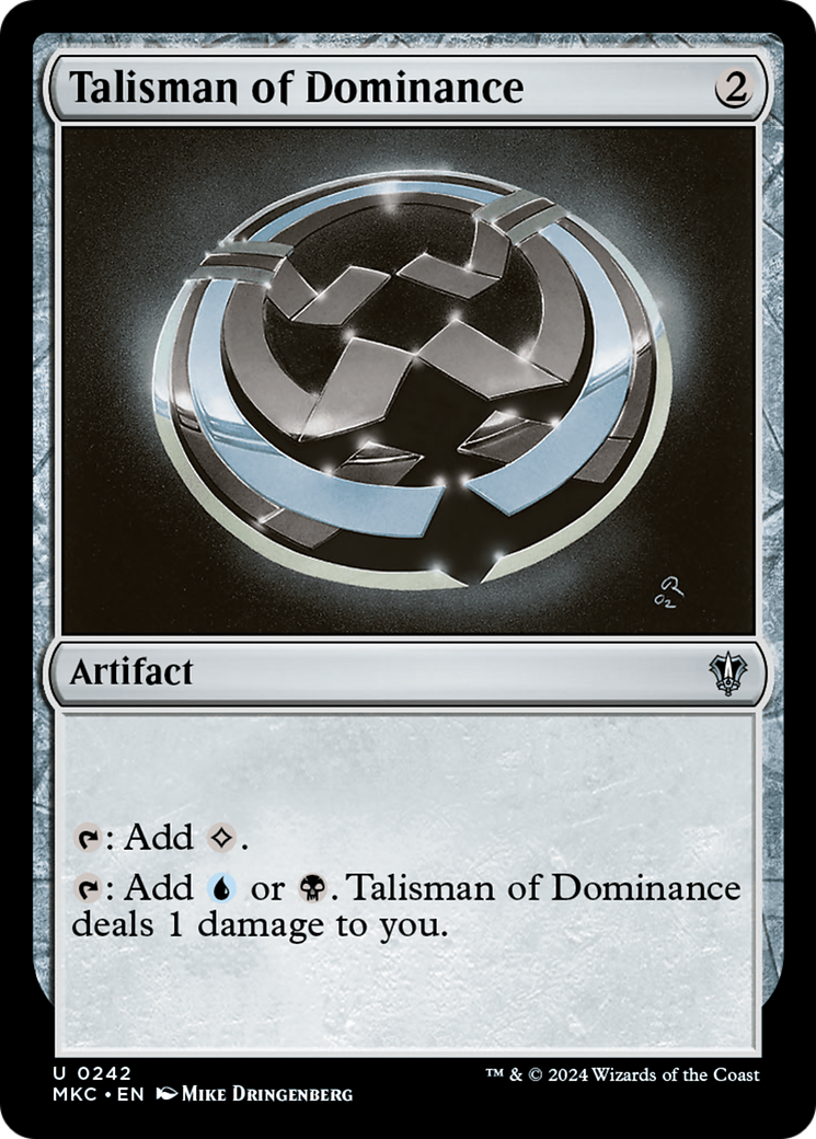 Talisman of Dominance Card Image