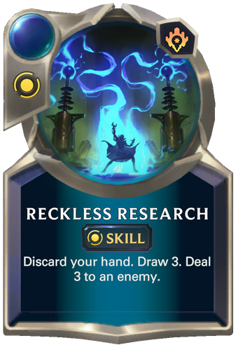 Reckless Research Card Image