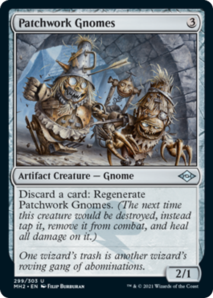 Patchwork Gnomes Card Image