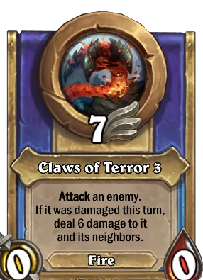 Claws of Terror 3 Card Image