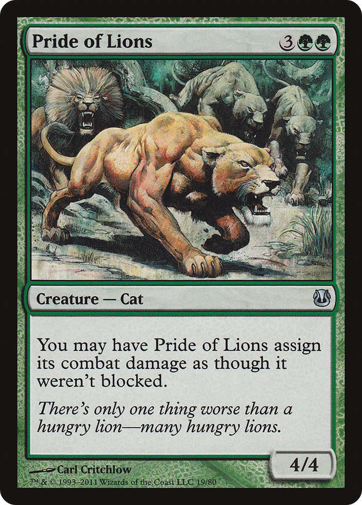 Pride of Lions Card Image