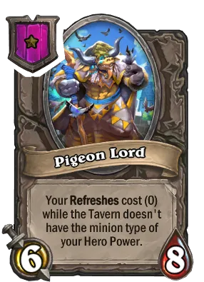 Pigeon Lord Card Image