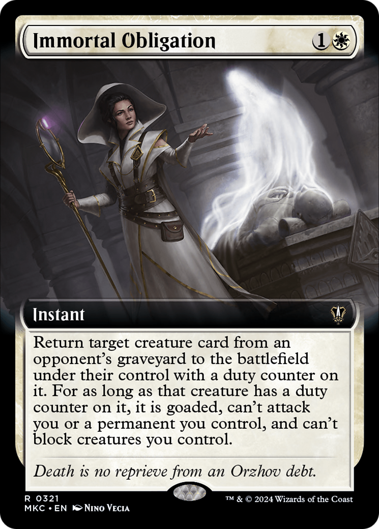 Immortal Obligation Card Image