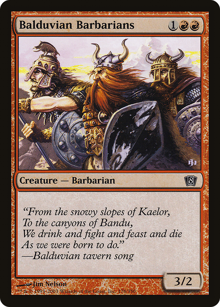 Balduvian Barbarians Card Image