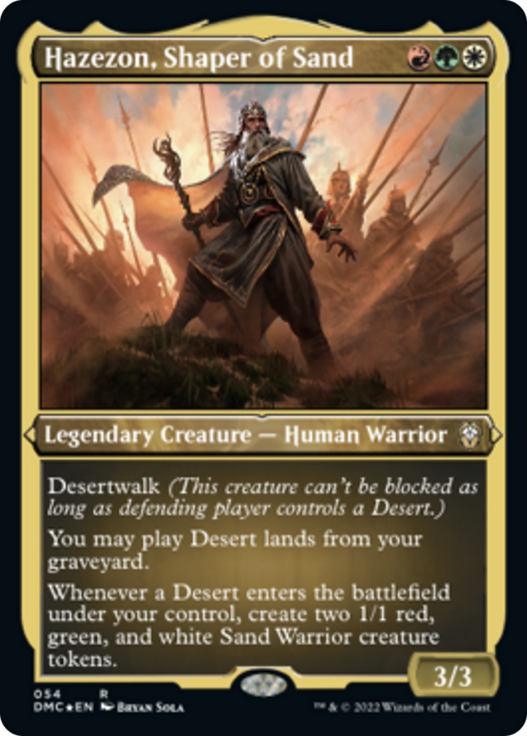 Hazezon, Shaper of Sand Card Image