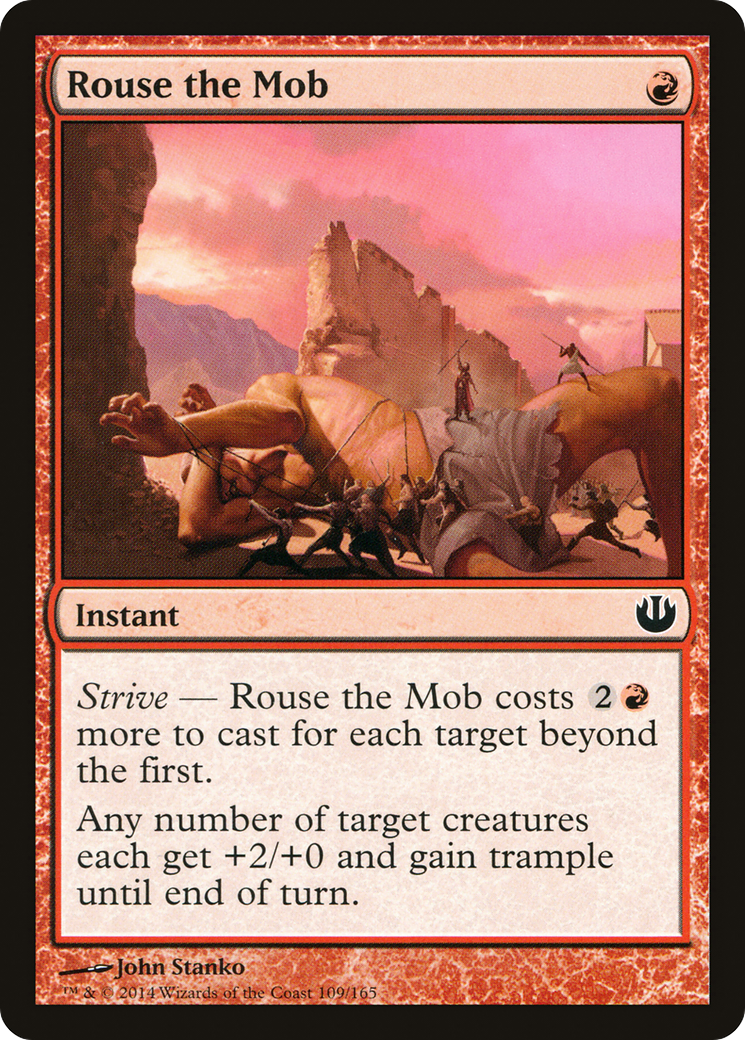 Rouse the Mob Card Image