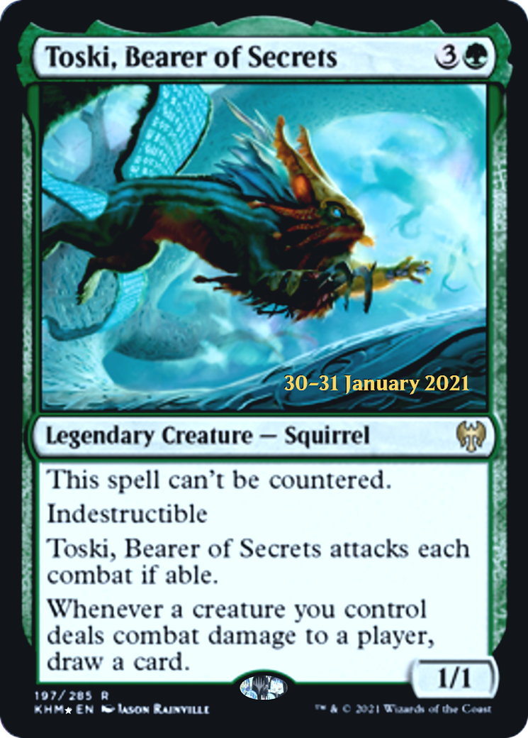 Toski, Bearer of Secrets Card Image