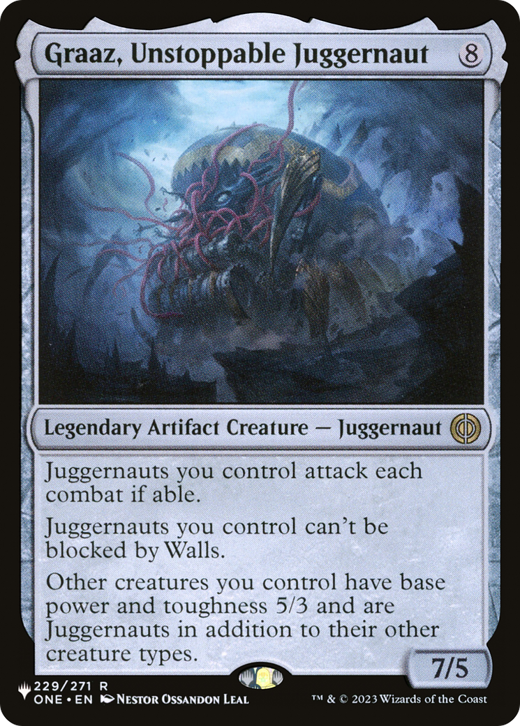 Graaz, Unstoppable Juggernaut Card Image