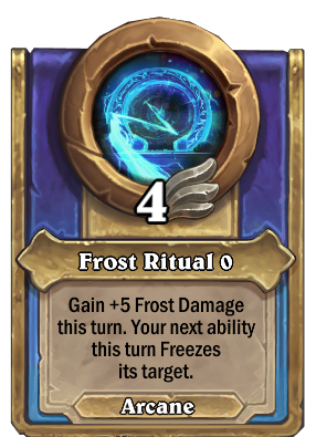Frost Ritual {0} Card Image