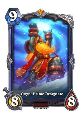 Odyn, Prime Designate Signature Card Image