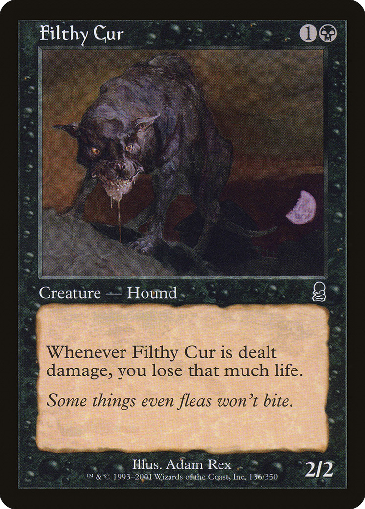 Filthy Cur Card Image