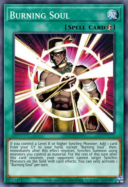 Burning Soul Card Image