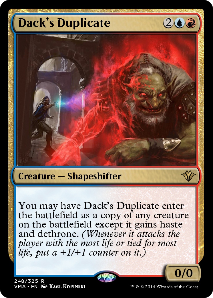 Dack's Duplicate Card Image