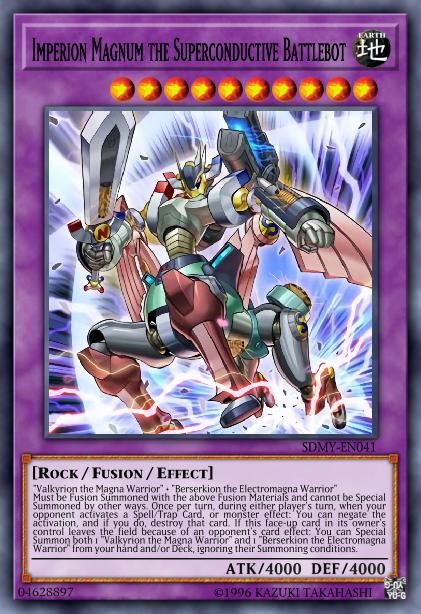 Imperion Magnum the Superconductive Battlebot Card Image