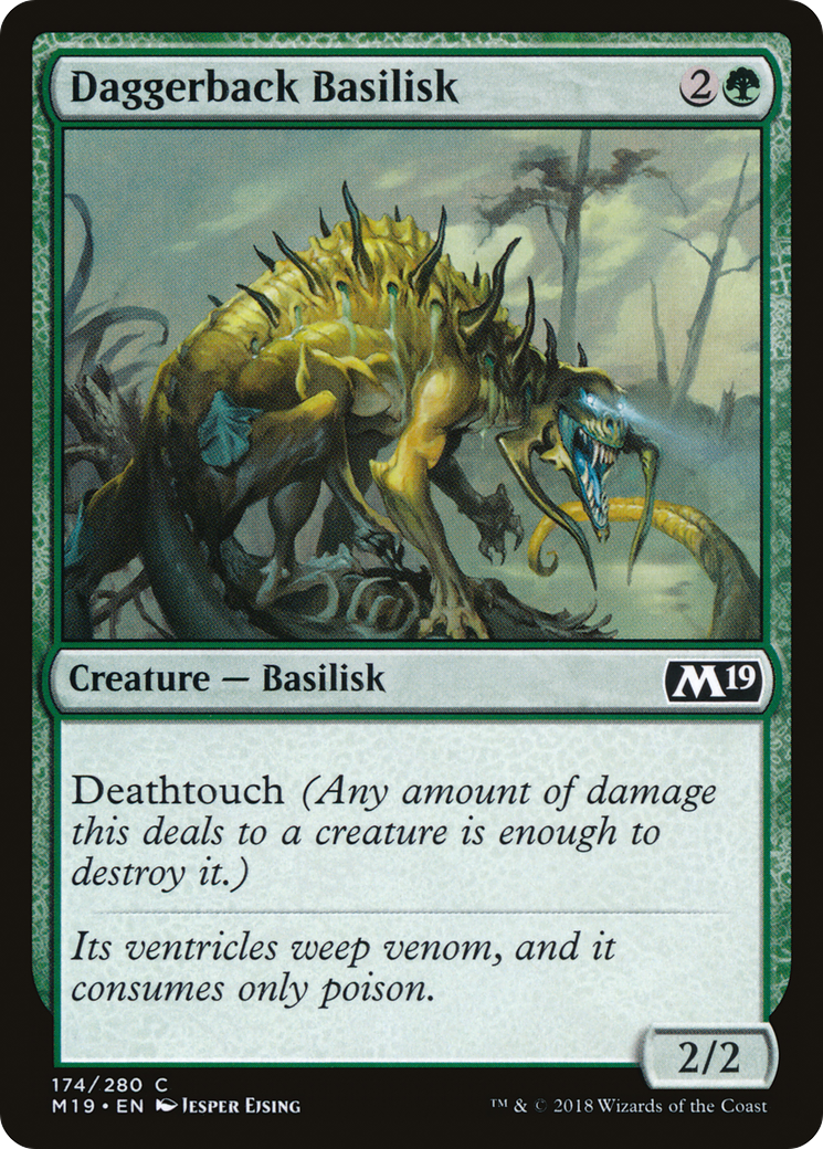 Daggerback Basilisk Card Image