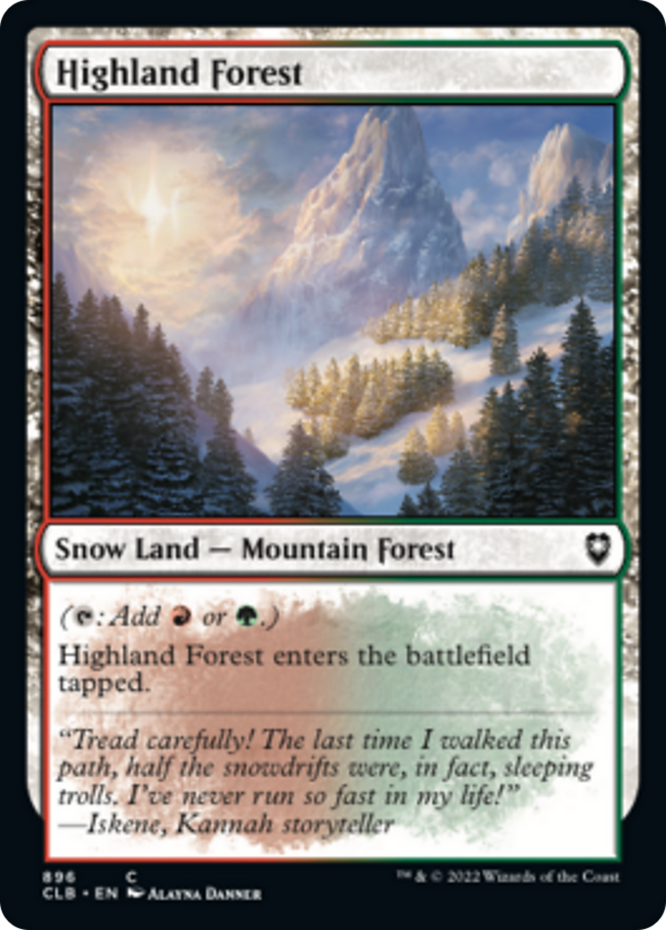Highland Forest Card Image