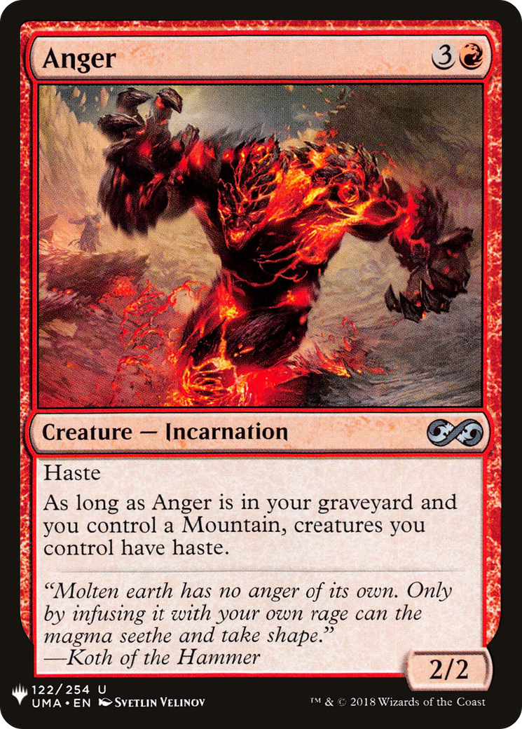 Anger Card Image