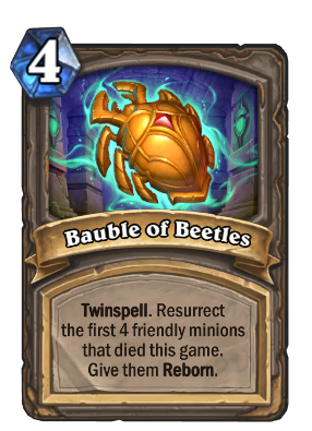 Bauble of Beetles Card Image