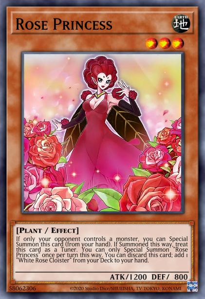 Rose Princess Card Image