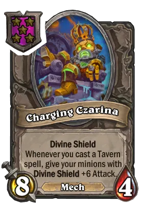 Charging Czarina Card Image
