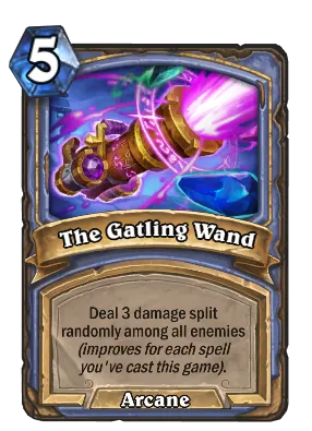 The Gatling Wand Card Image