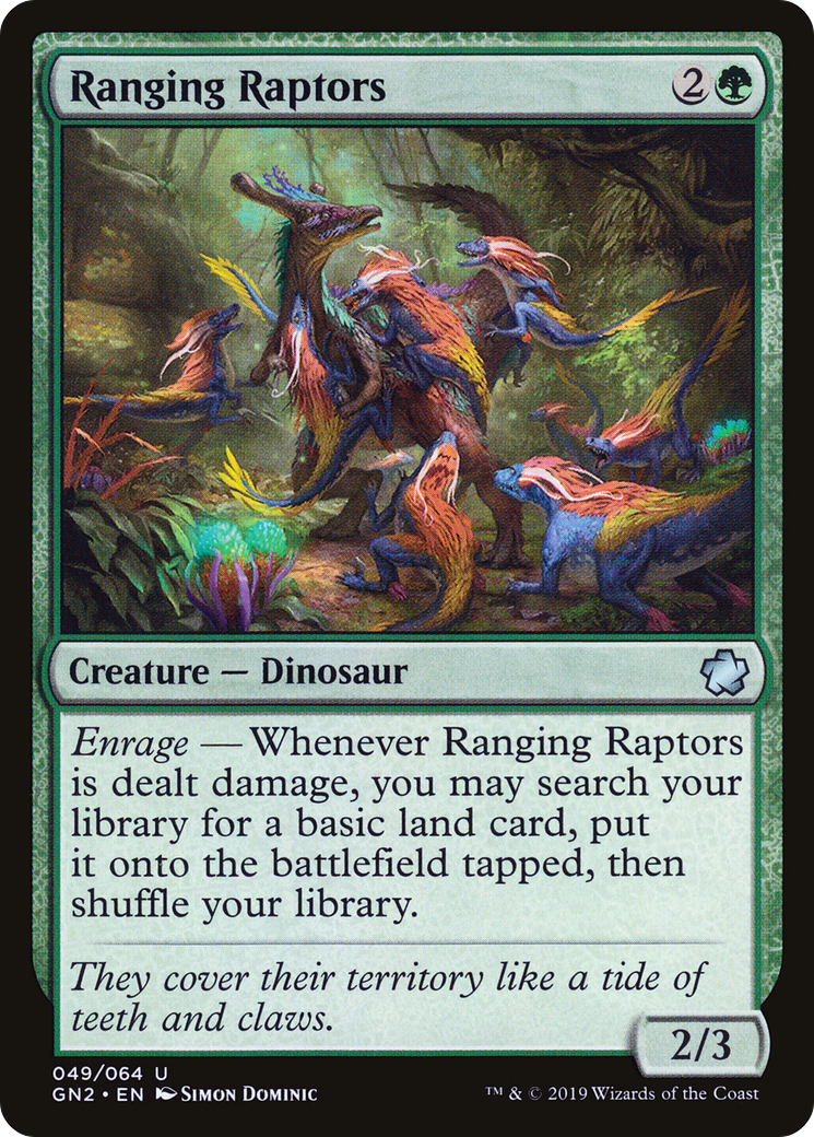 Ranging Raptors Card Image