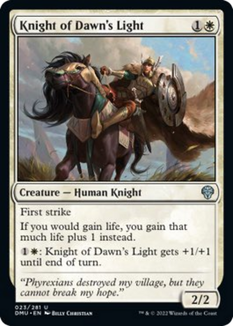 Knight of Dawn's Light Card Image