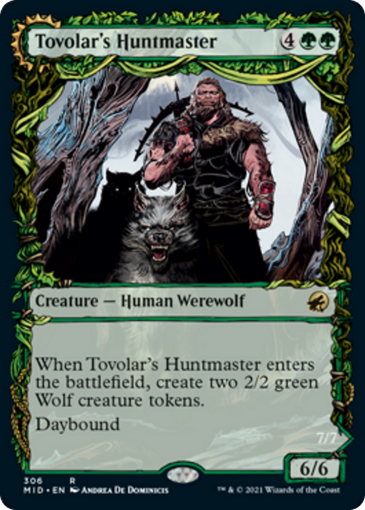 Tovolar's Huntmaster // Tovolar's Packleader Card Image