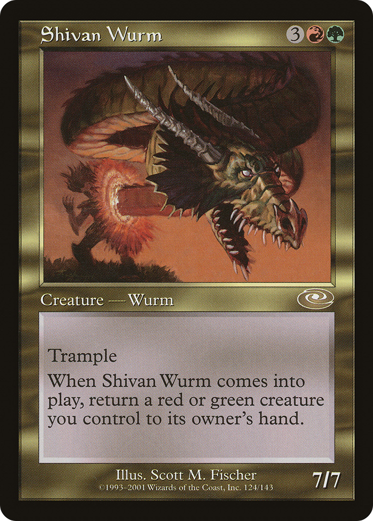 Shivan Wurm Card Image
