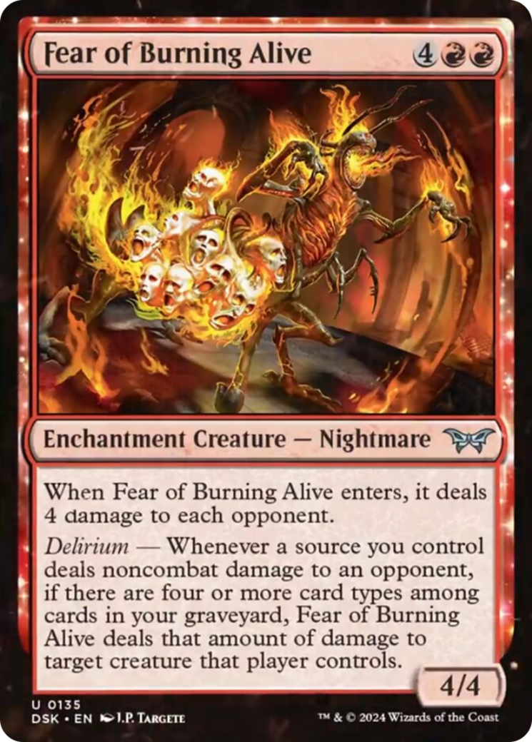 Fear of Burning Alive Card Image