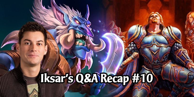 Dean Ayala's Community Q&A #10 - Purchasable Decks, Freeze Shaman, Battle Pass, Brawl Packs, Wild Bundles,  Most OP Cards