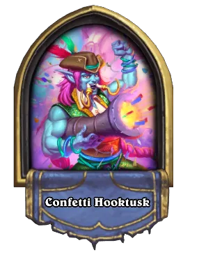 Confetti Hooktusk Card Image