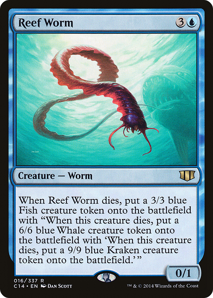 Reef Worm Card Image