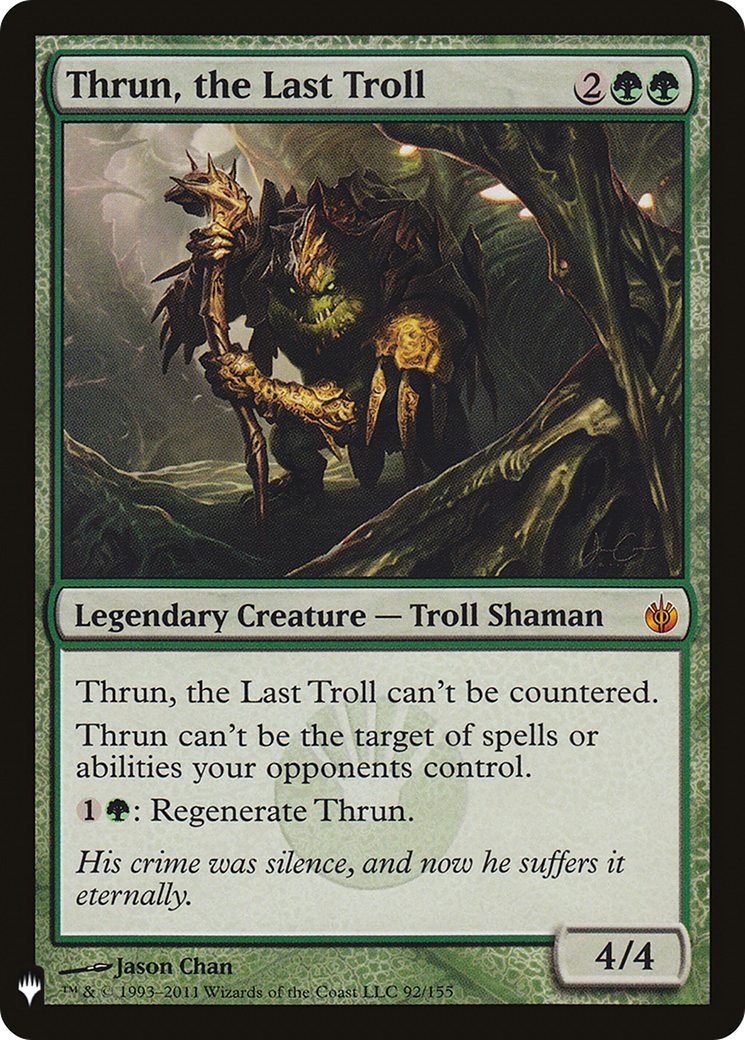 Thrun, the Last Troll Card Image