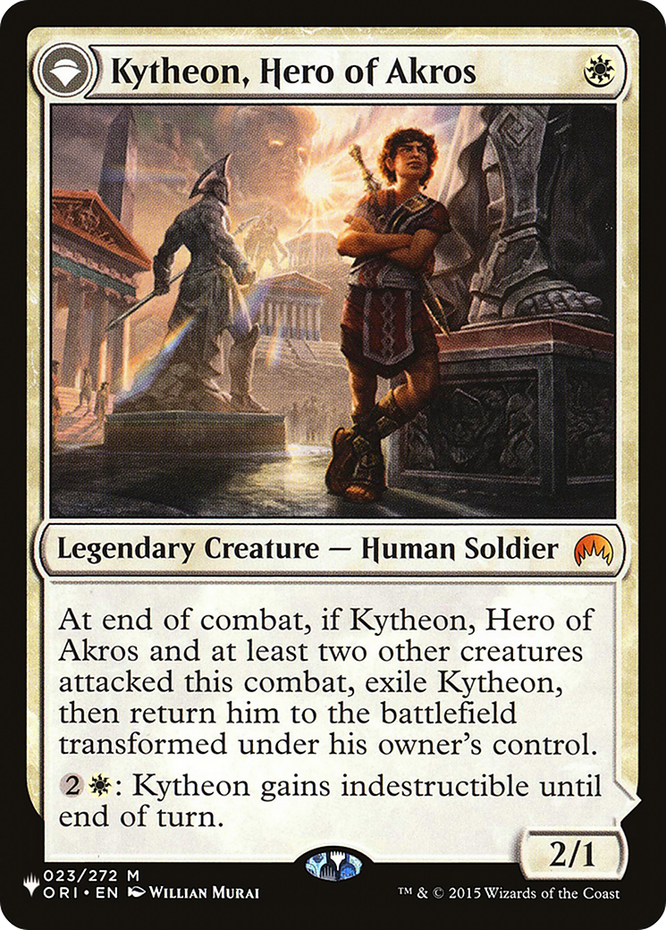 Kytheon, Hero of Akros // Gideon, Battle-Forged Card Image