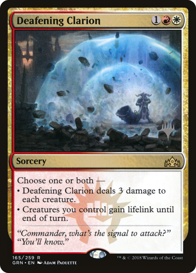 Deafening Clarion Card Image